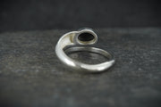 Edinburgh Castle Rock Sterling Silver Snake Ring