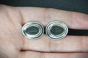 Trilobite Sterling Silver Cufflinks 10x7mm