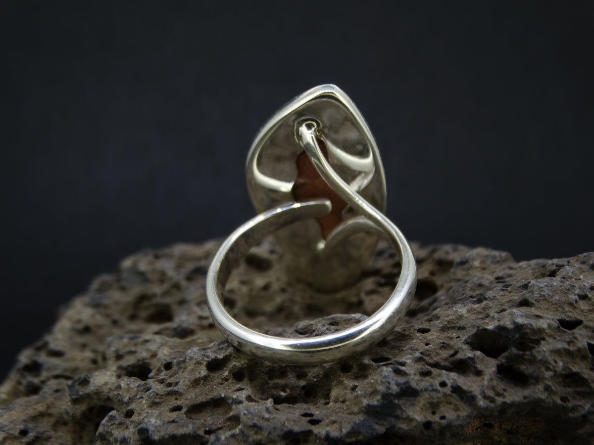 Arthur's Seat Jasper Fancy Cut Sterling Silver Ring