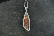 Arthur's Seat Jasper Sterling Silver Pendant