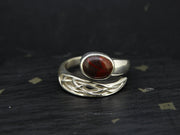 Arthur's Seat Jasper Sterling Silver Wrap Ring
