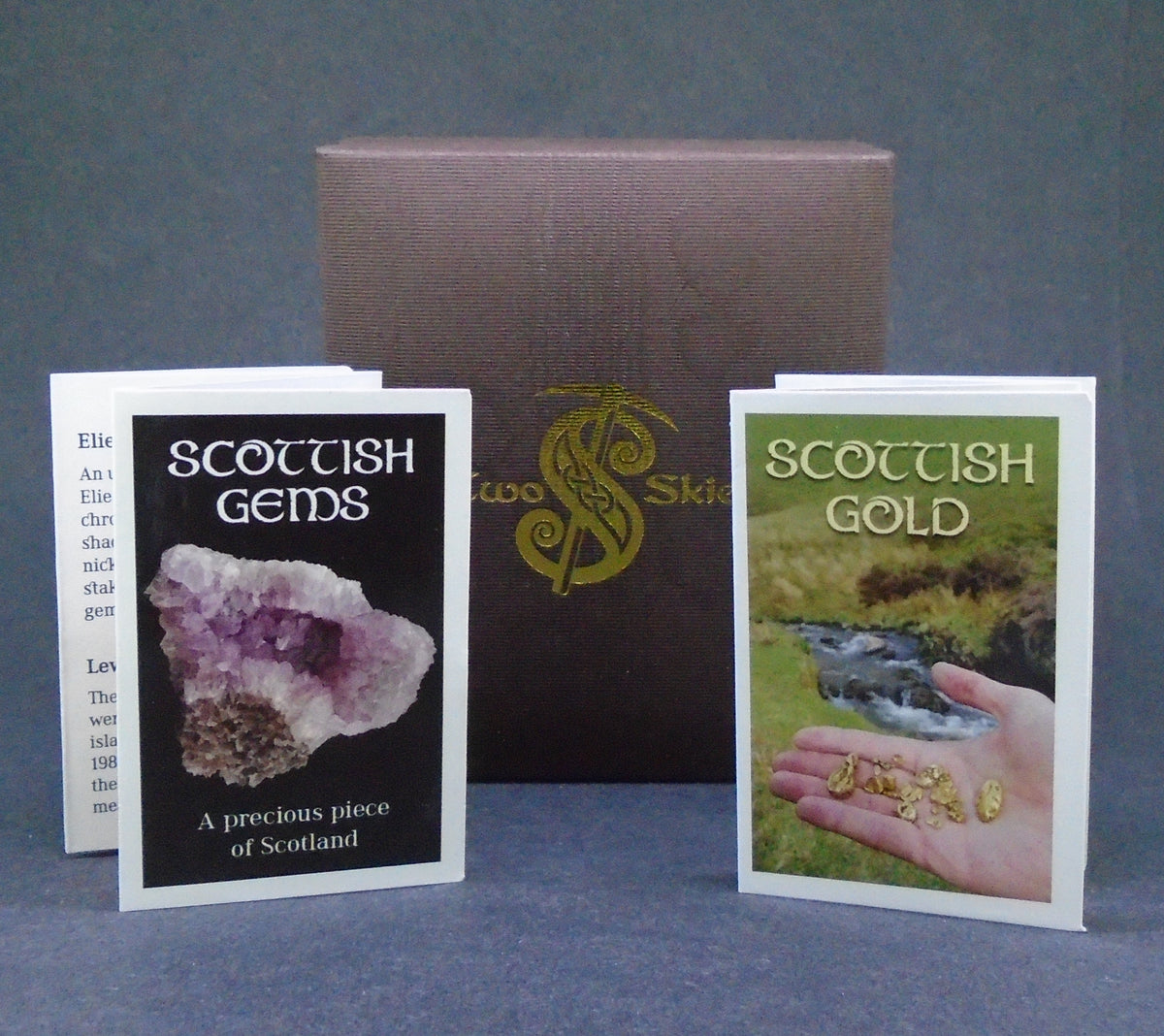 'Tonn-mara' Scottish Amethyst & Elie Ruby Scottish Gold & Silver Ring