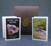 'Tonn-mara' Scottish Amethyst & Elie Ruby Scottish Gold & Silver Ring