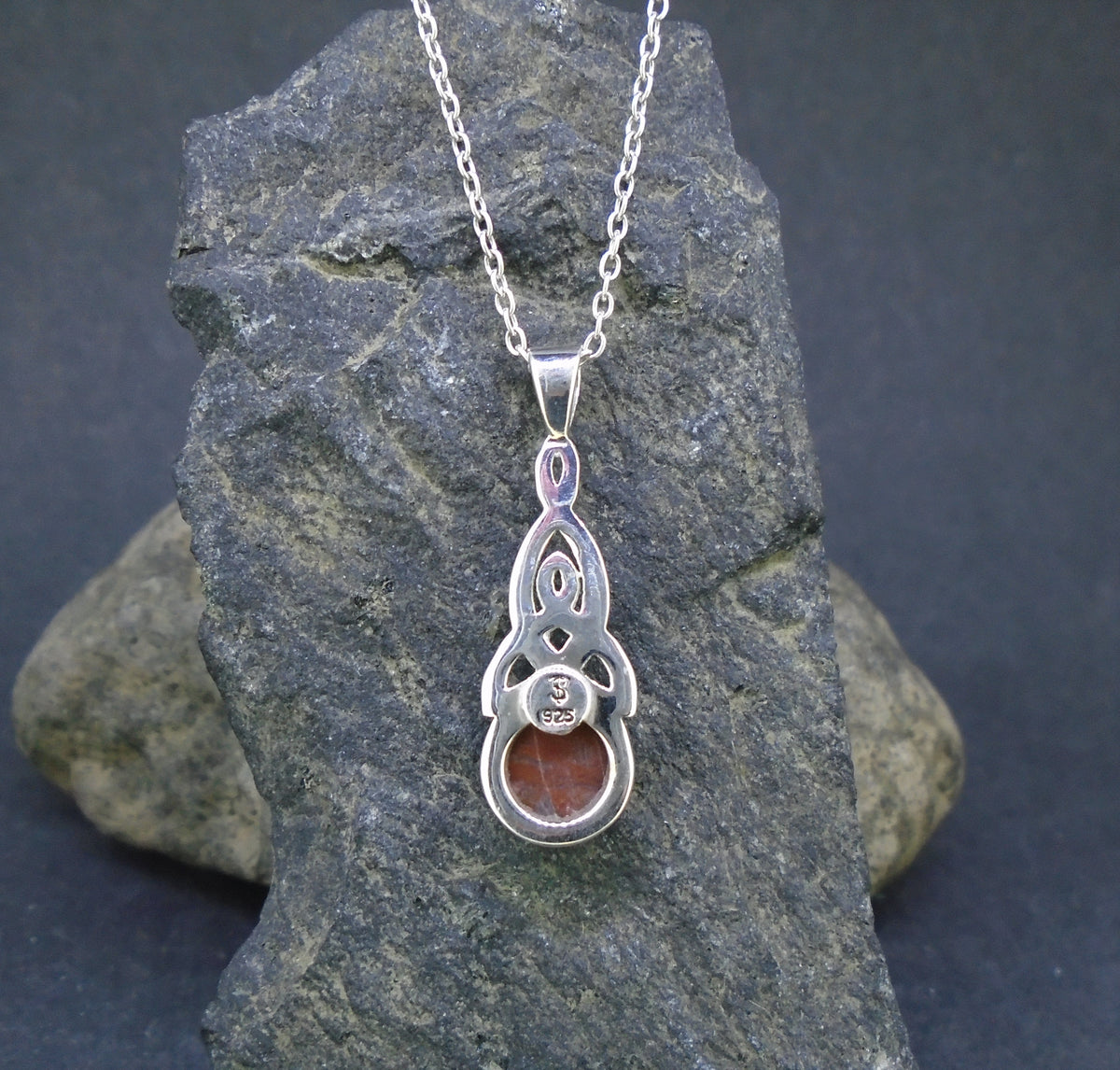 Lewisian Celtic Knot Sterling Silver Pendant