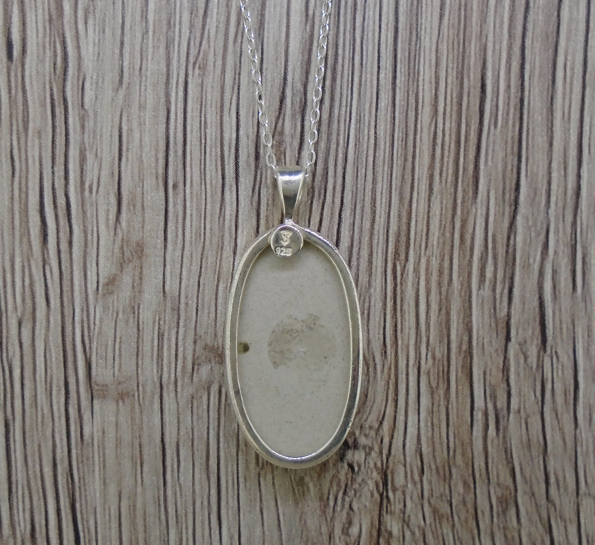 Old Willow Boat & Bridge Sterling Silver Pendant