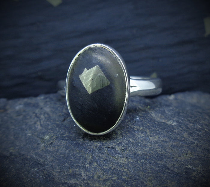 Easdale Gold Sterling Silver Ring