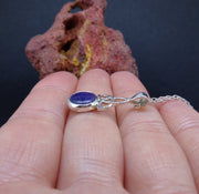 Sugilite Sterling Silver Celtic Pendant