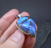 Labradorite Sterling Silver Pendant