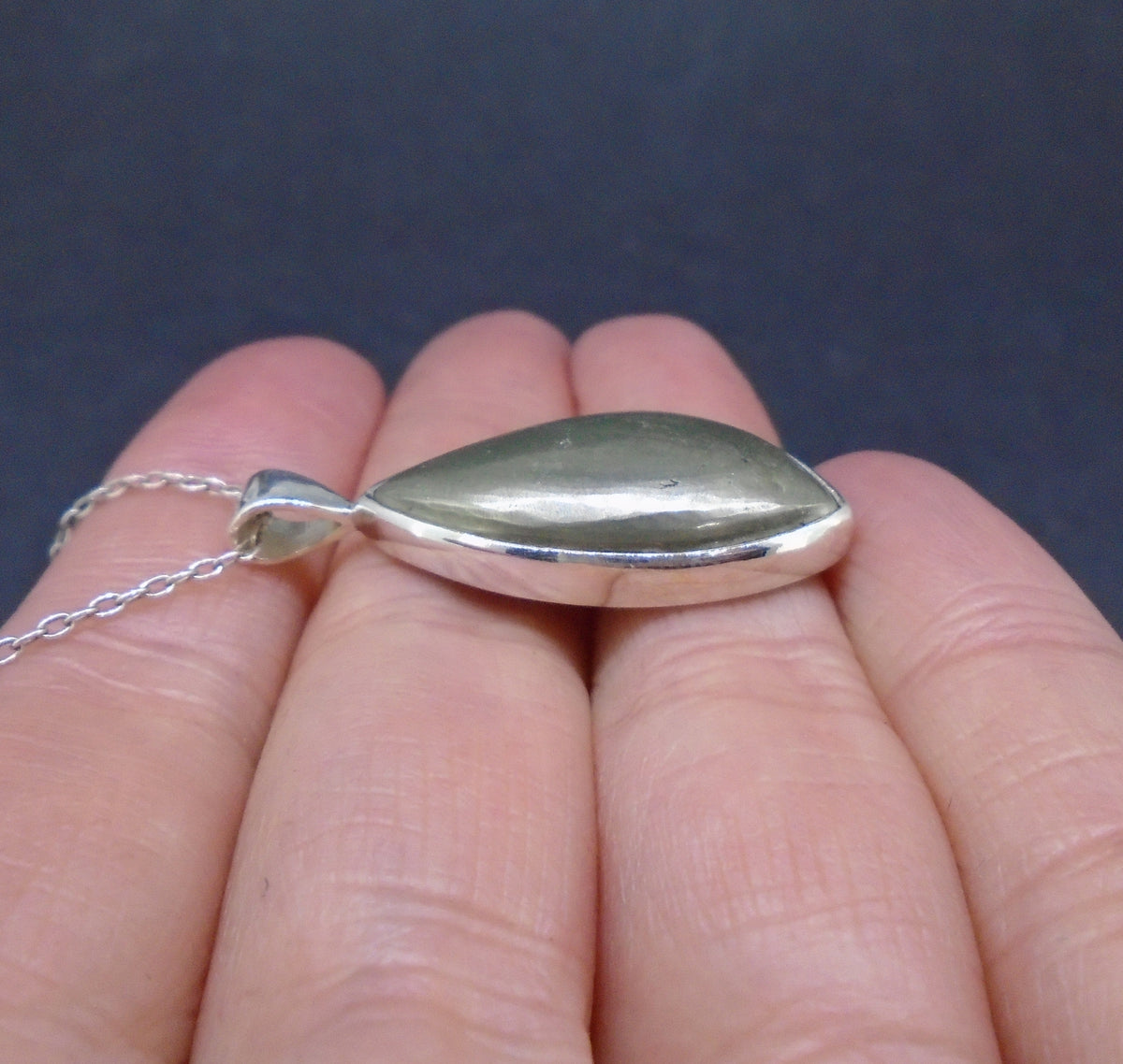 Scottish Pyrite Sterling Silver Pendant