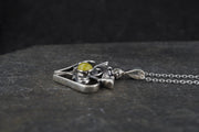 Highland Marble Luckenbooth Sterling Silver Pendant