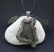 Monster Meteorite Sterling Silver Pendant