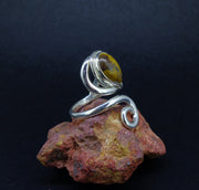 Campsie Fells Jasper Sterling Silver Ring