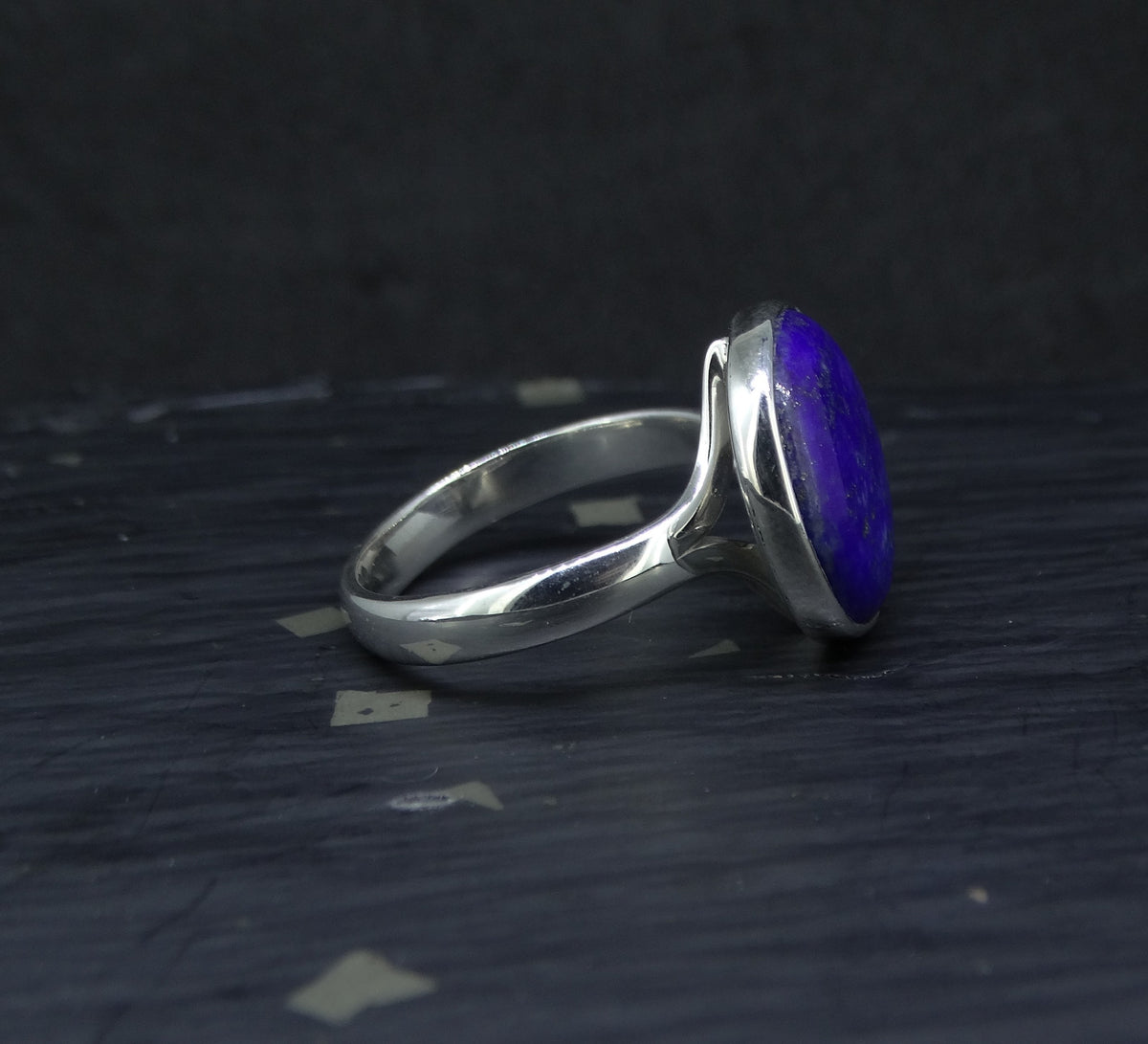 Lapis Lazuli Sterling Silver Ring