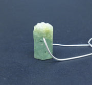 Rough Aquamarine Sterling Silver Necklace