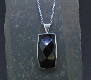 Whitby Jet Sterling Silver Pendant