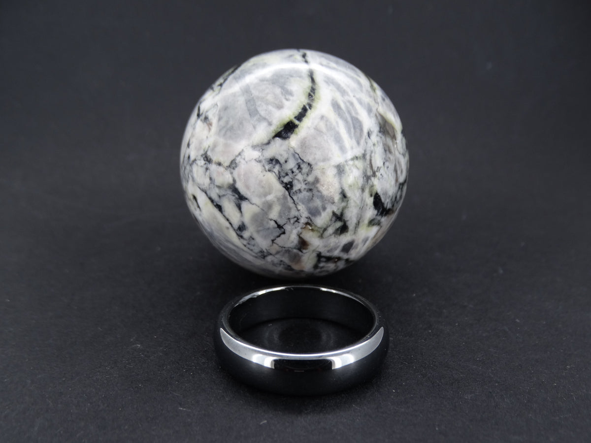 Skye Marble Carved Sphere