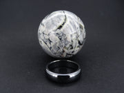 Skye Marble Carved Sphere