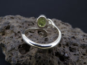 Peridot Sterling Silver Celtic Ring