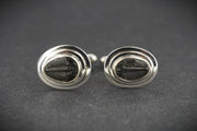 Trilobite Sterling Silver Cufflinks 10x7mm