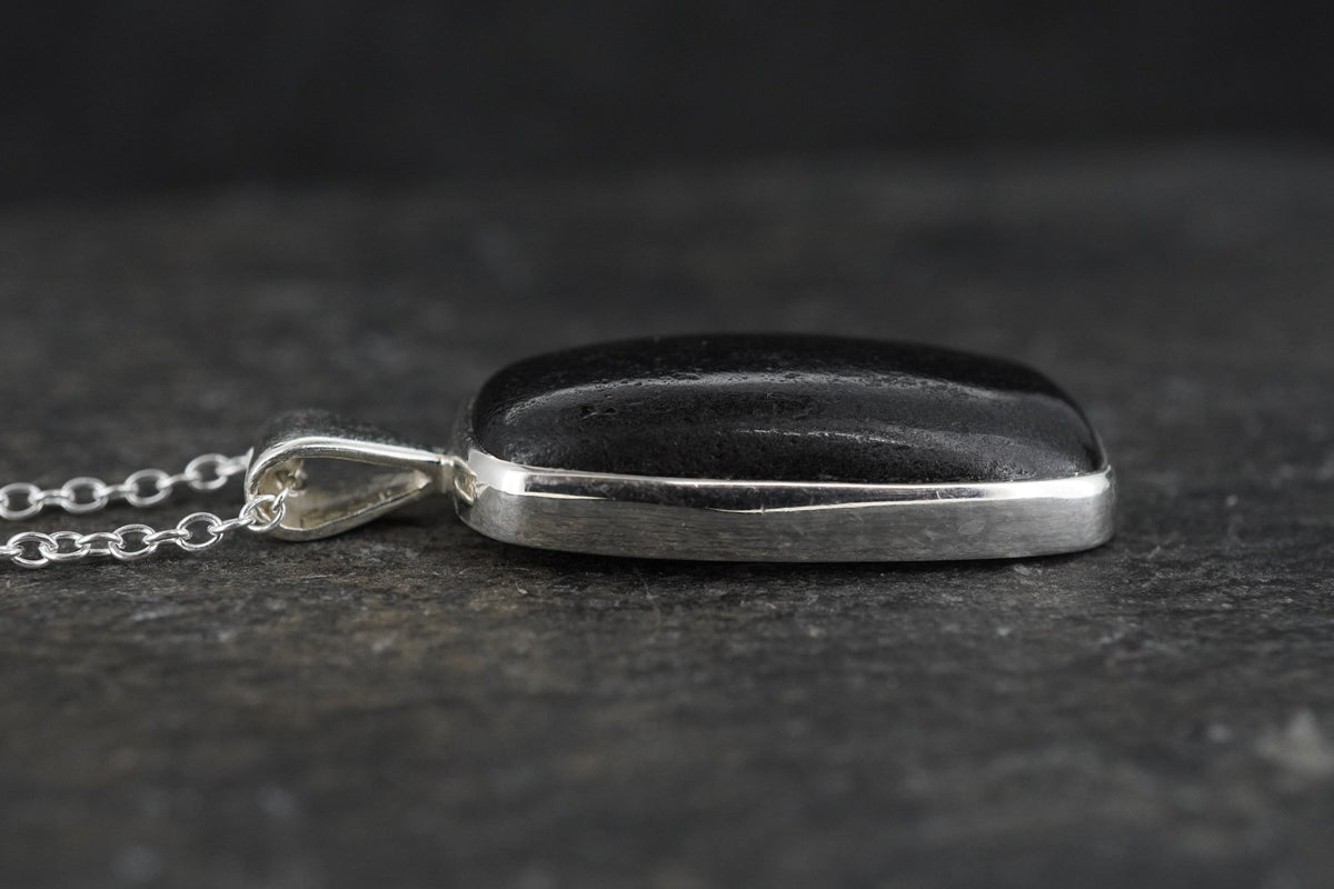 Edinburgh Castle Rock Sterling Silver Pendant