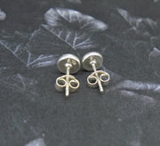 Highland Marble Sterling Silver Stud Earrings (6mm)