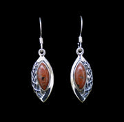 Lewisian Celtic Sterling Silver Earrings