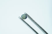 Round Teal Green With Blue Rare Scottish Sapphire Gemstone