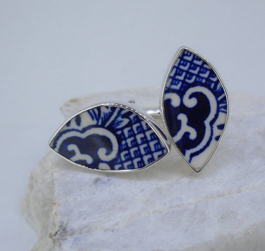 Old Willow Sterling Silver Cufflinks