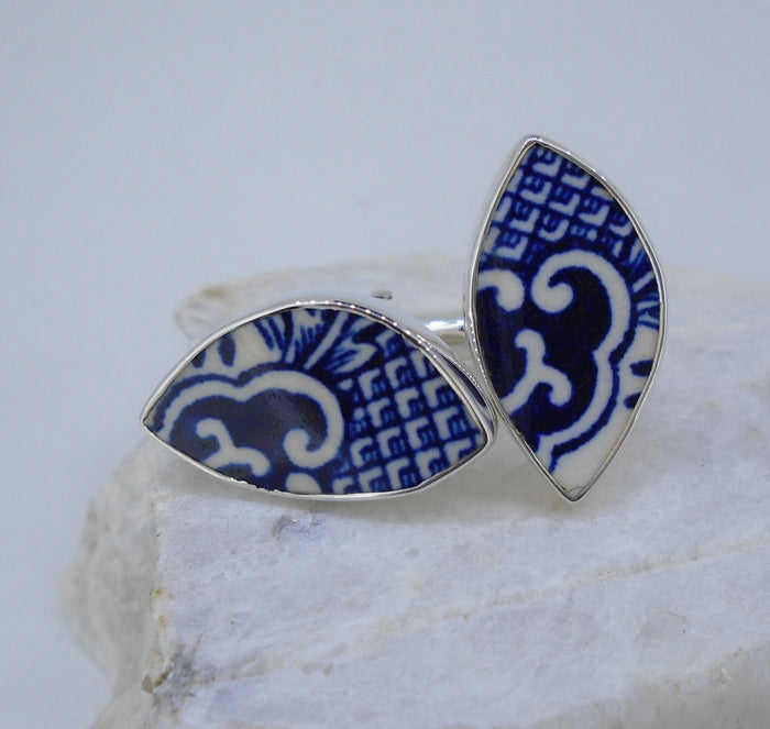 Old Willow Sterling Silver Cufflinks