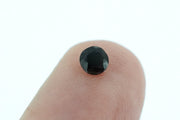 Round Deep Blue Rare Scottish Sapphire Gemstone