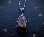Yowah Opal Sterling Silver Pendant