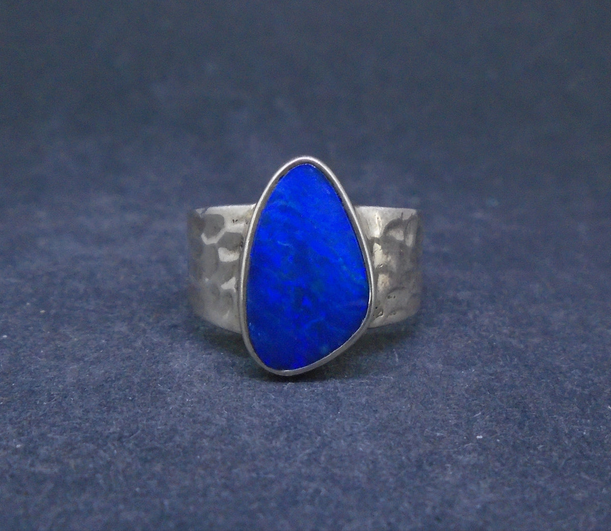 Opal Sterling Silver  Ring