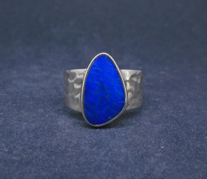 Opal Sterling Silver  Ring