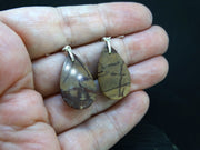 Arthur's Seat Jasper Sterling Silver Drop Earrings