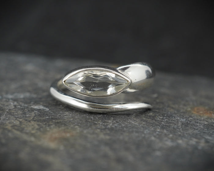 Edinburgh Sea Glass Sterling Silver Wrap Ring