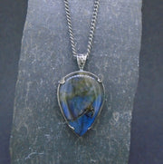 Labradorite Sterling Silver Pendant