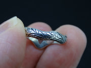 Scottish Chalcedony Scottish Gold and Sterling Silver Ring