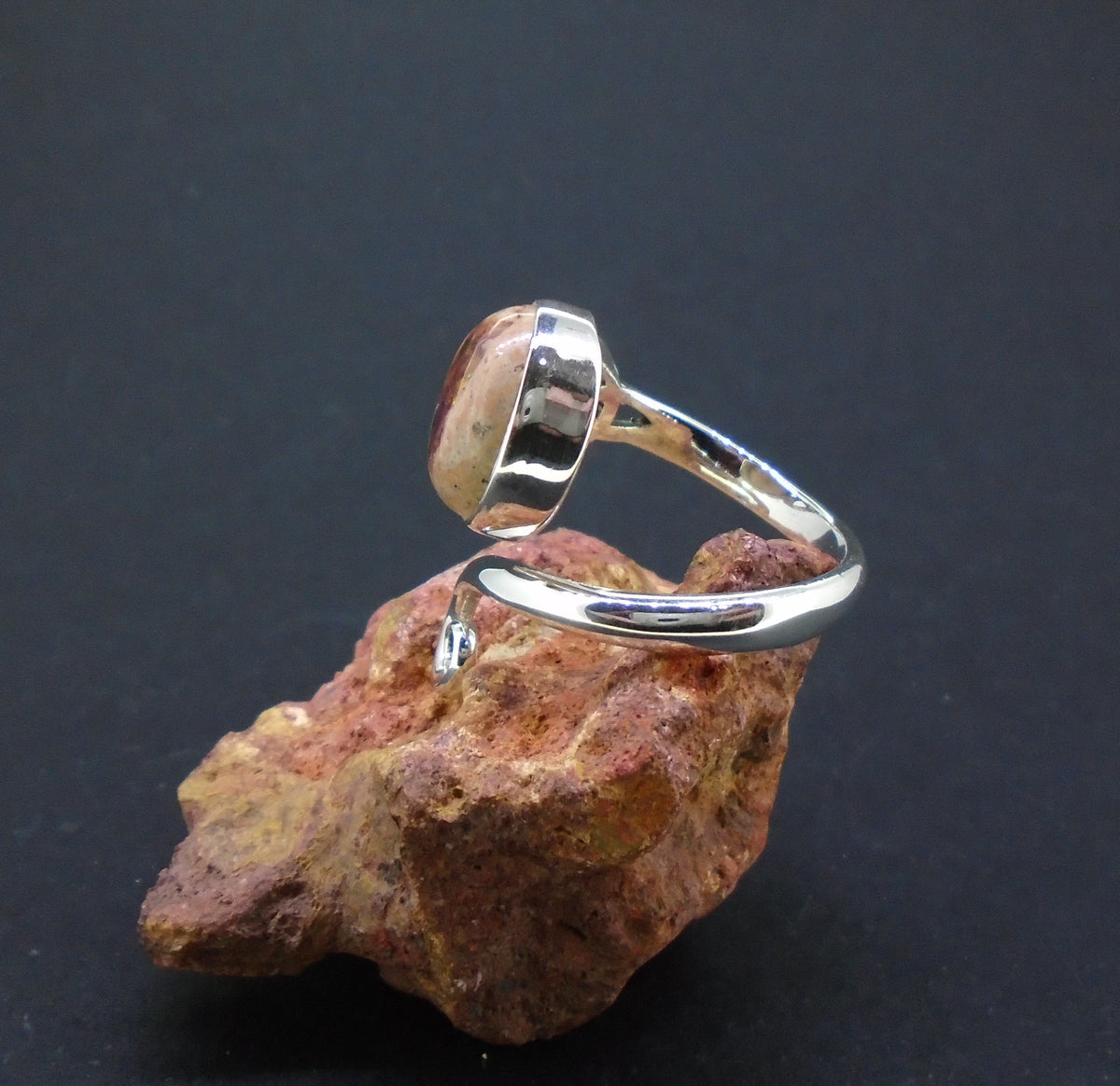 Mexican Opal Sterling Silver Ring