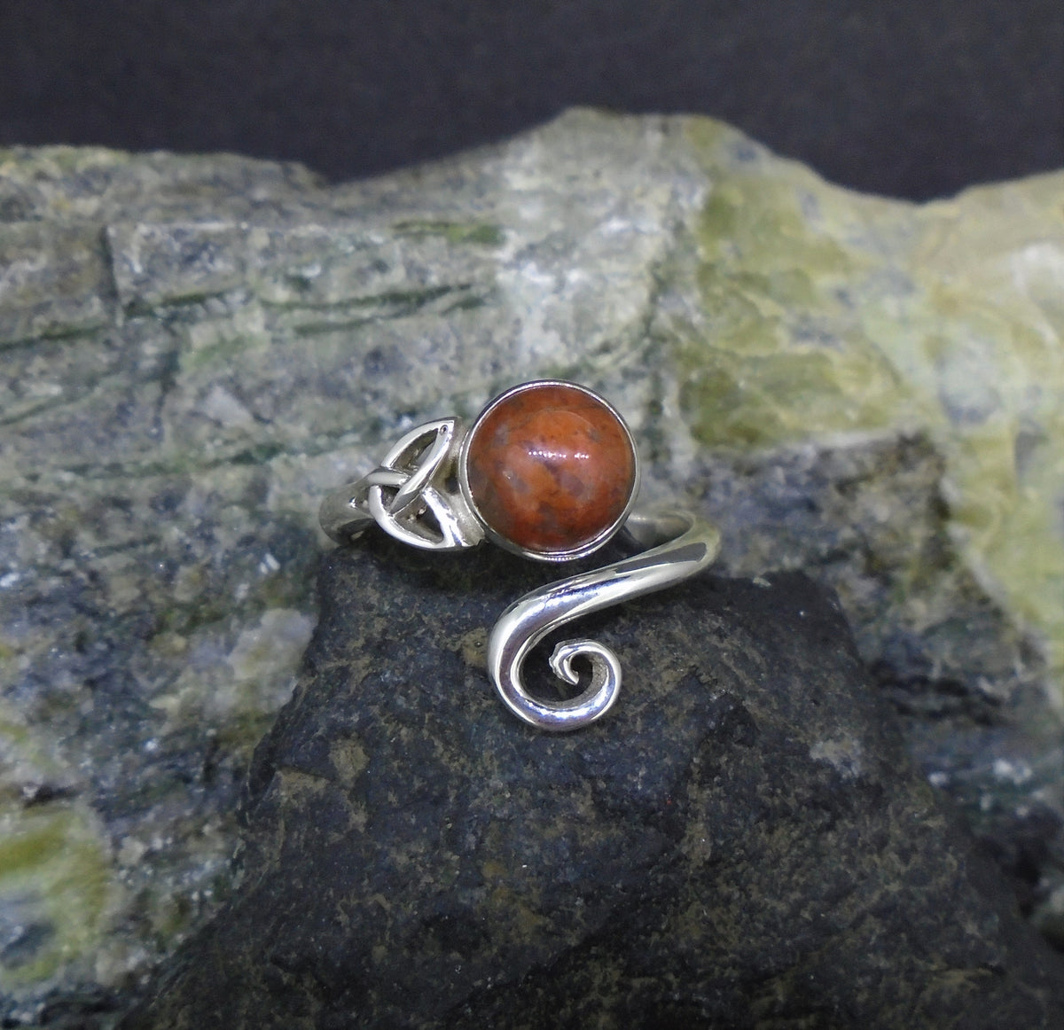 Lewisian Celtic Knot Sterling Silver Ring