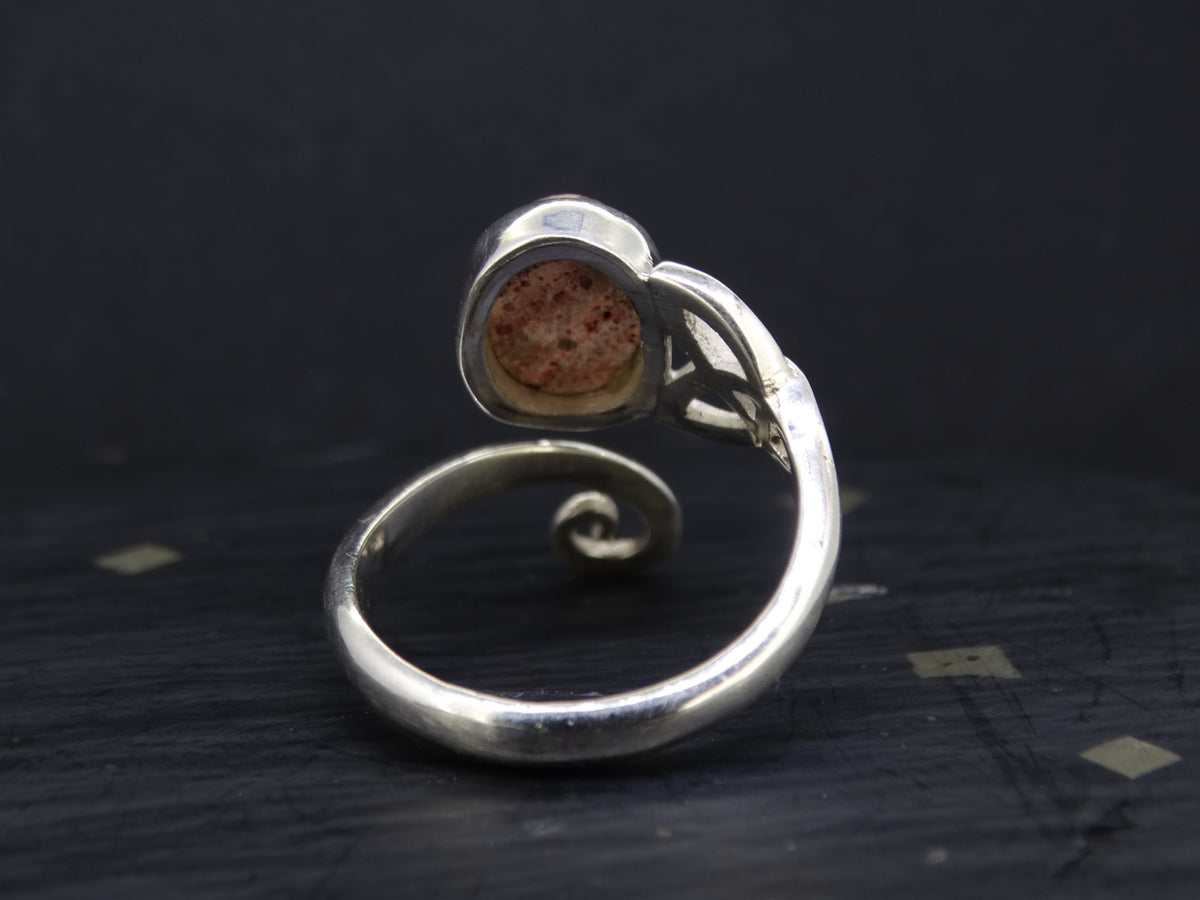 Mexican Opal Sterling Silver Ring