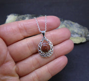Lewisian Sterling Silver Celtic Cradle Pendant