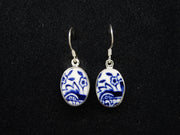 Old Willow 'Flower' Sterling Silver Earrings