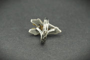 Neolithic Arrowhead Hammered Sterling Silver Ring