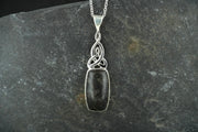 Edinburgh Cobblestone Sterling Silver Celtic Pendant