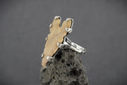 Neolithic Arrowhead Hammered Sterling Silver Ring