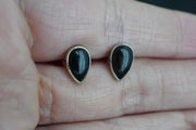 Edinburgh Castle Rock Sterling Silver Stud Earrings
