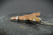 Neolithic Arrowhead Sterling Silver Pendant