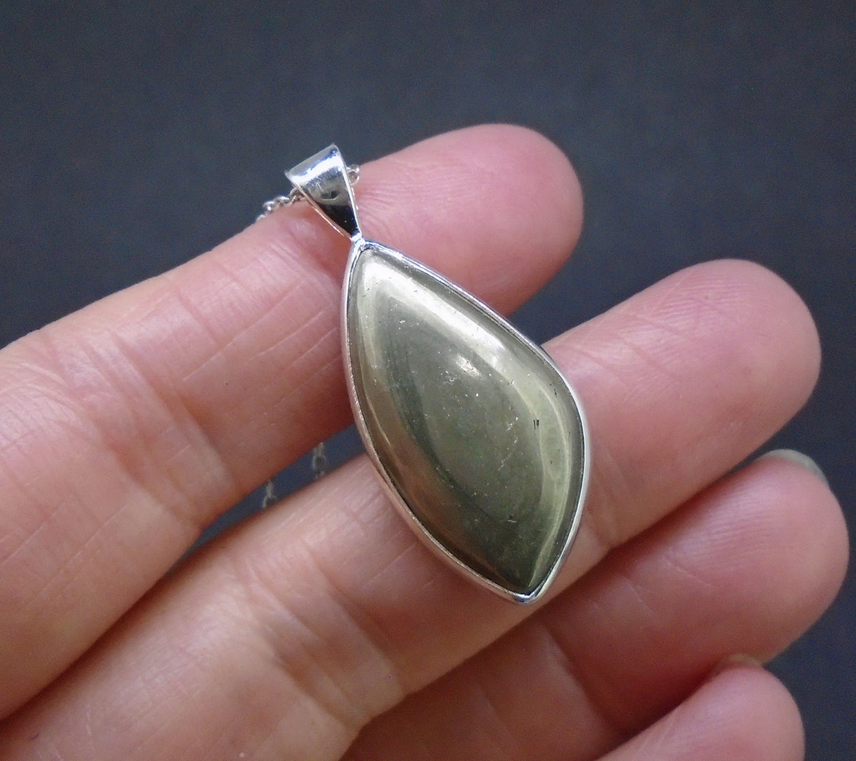 Scottish Pyrite Sterling Silver Pendant