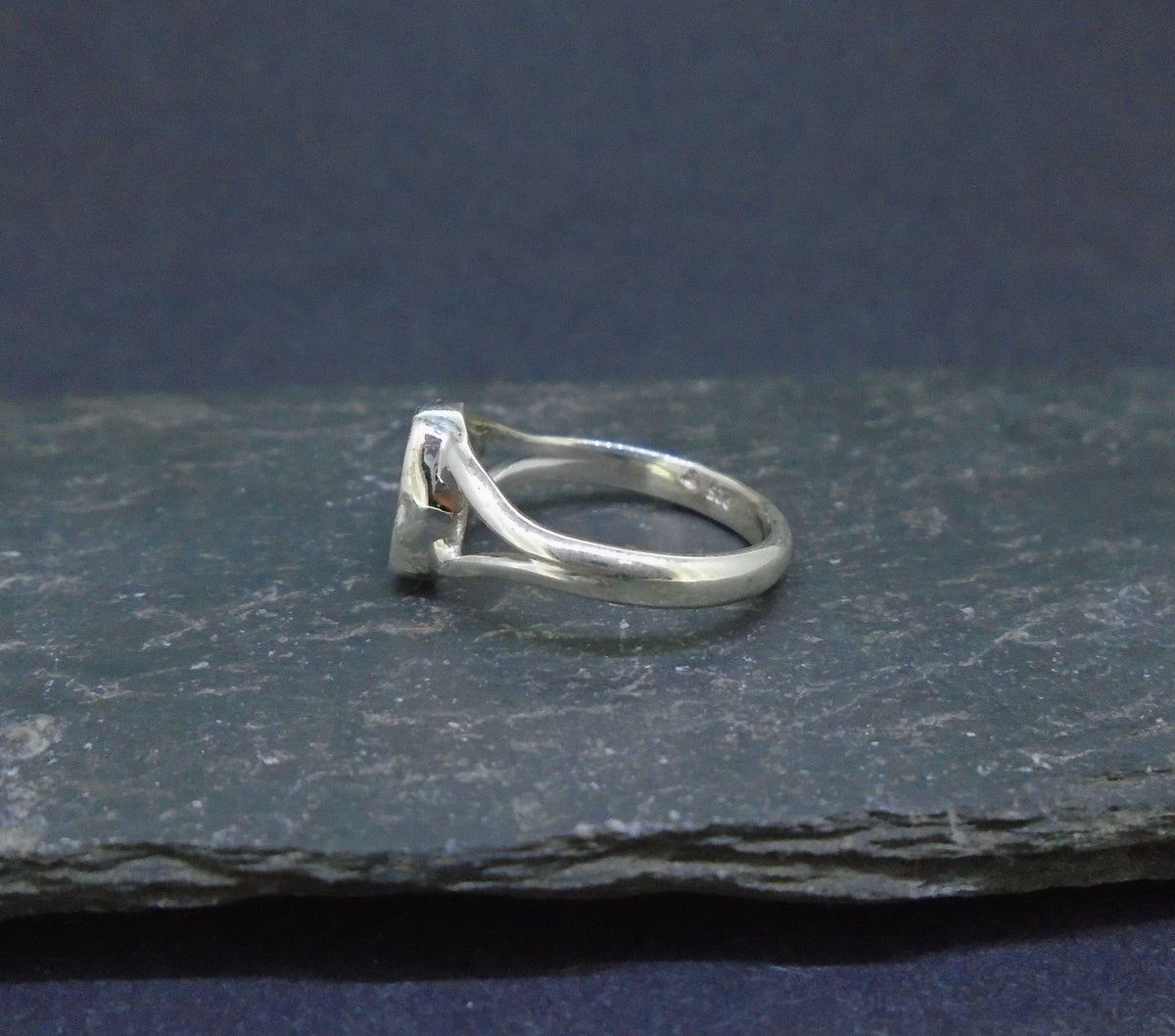 Watermelon Tourmaline Sterling Silver Ring