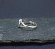 Watermelon Tourmaline Sterling Silver Ring